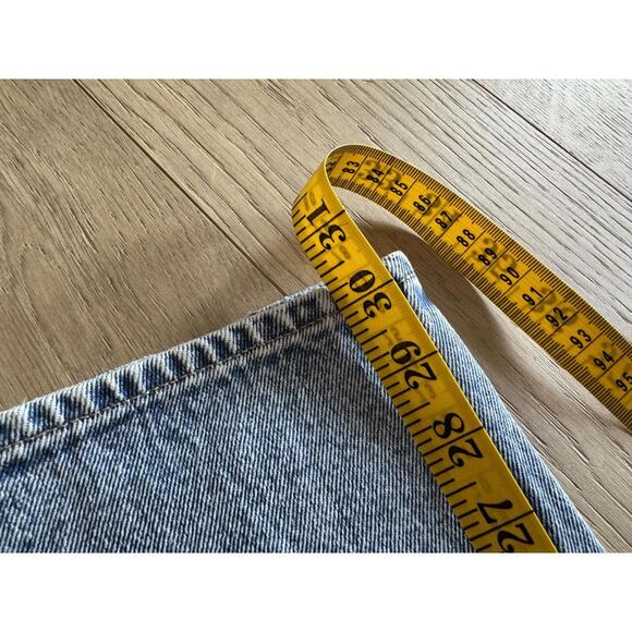 Madewell Baggy Straight Jeans - Light Blue Wash - W24 L30 - Picture 6 of 9